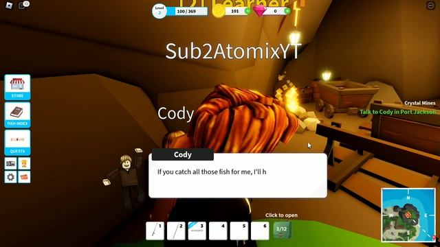 NOOB FISH TO LEGENDRY FISH IN FISHING SIMULATOR || ROBLOX смотреть онлайн