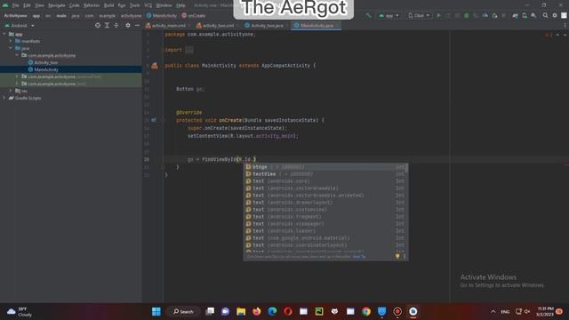 Android Studio Tutorial (2023) - How to Make a Button Open a New Activity смотреть онлайн