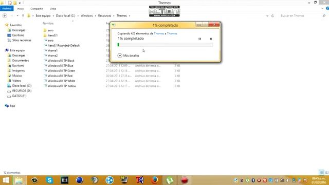 \DESCARGAR TEMA DE WINDOWS 7 PARA WINDOWS/ 8.1 смотреть онлайн