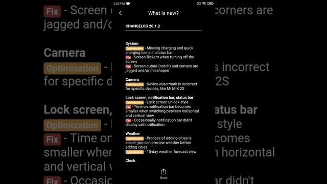 MIUI 11 by xiaomi.eu 20.1.9 Android Pie 9 Changelog смотреть онлайн