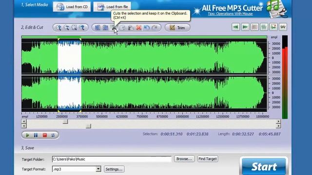All Free MP3 Cutter video tutorial смотреть онлайн