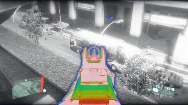 Crysis 2 gameplay HD4870 512mb смотреть онлайн