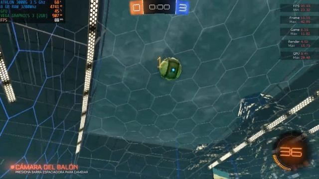 Rocket League - Temporada 7 | Athlon 3000G | Radeon Vega Graphics 3 | 8GB RAM | Gameplay Español смотреть онлайн