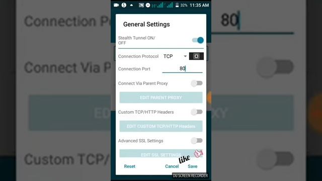 Settings For Http Injector Pro(GS TRICKS)