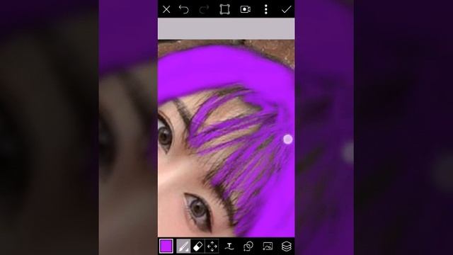[Học Edit cùng tớ]-Cách nhuộm tóc bằng app Picsart Phần 1 смотреть онлайн