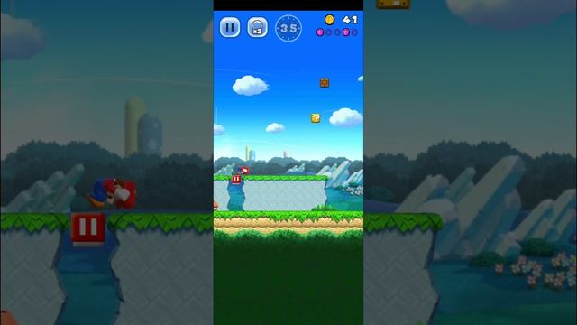 Super Mario Run | gameplay (Free Android Mobile videogame) смотреть онлайн