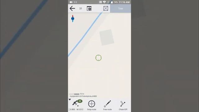 Penmap for Android "Virtual Pole" system with Trimble TDC150 смотреть онлайн