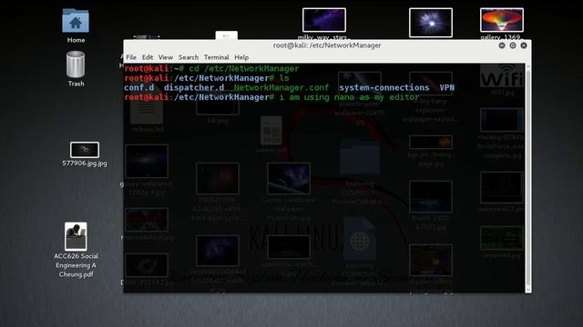 How to configure Network Manager in Kali Linux..!! смотреть онлайн