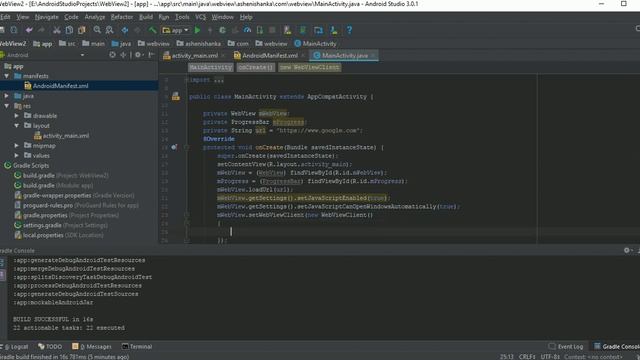 How to create a WebView Application for Android смотреть онлайн