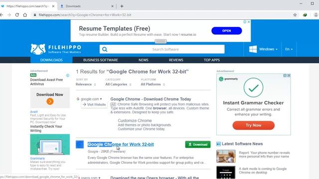 Download Browser Google Chrome easy and fast on website filehippo.com смотреть онлайн