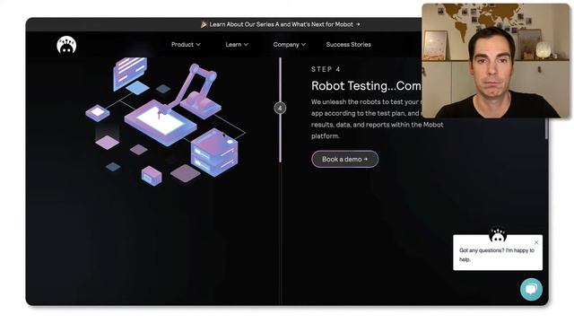 Mobile App Testing With Real Robots | Ad смотреть онлайн