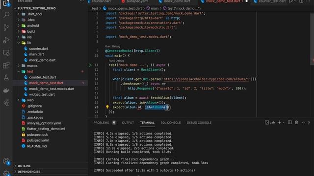 Unit Testing with Mockito | Flutter смотреть онлайн