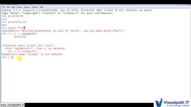 Introduction to Python | Python Basics | Python Tutorial for Beginners | Visualpath смотреть онлайн
