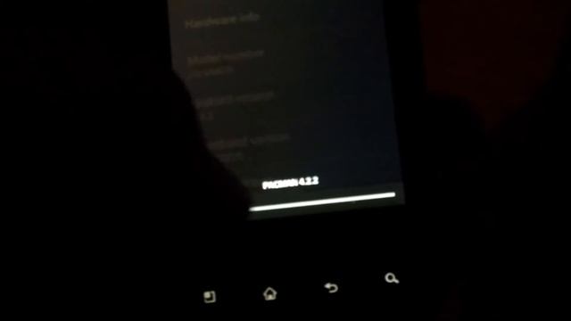 LG Optimus V running PACman 22.0.1 Jelly Bean 4.2.2 смотреть онлайн