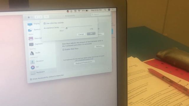 Accessing Filter Keys (Slow Keys) on Mac OS смотреть онлайн
