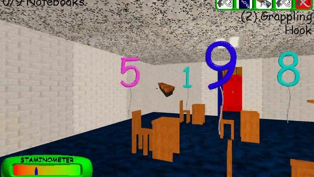 Baldi's Basics Plus 0.4.2 Update Gameplay