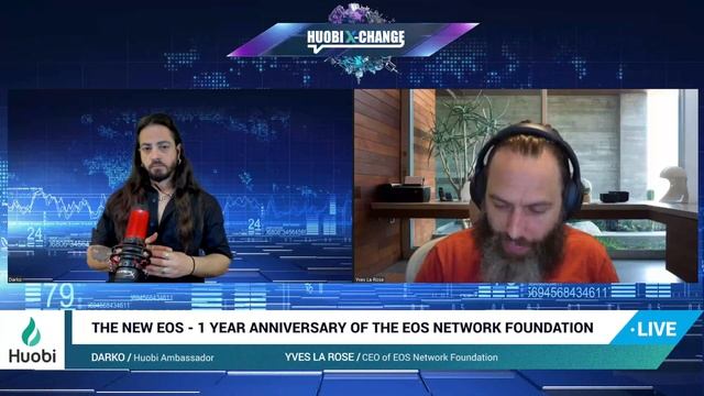 Huobi Live -The New EOS смотреть онлайн