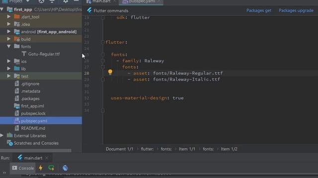 Flutter Tutorial Bangla 15.Custom Fonts смотреть онлайн