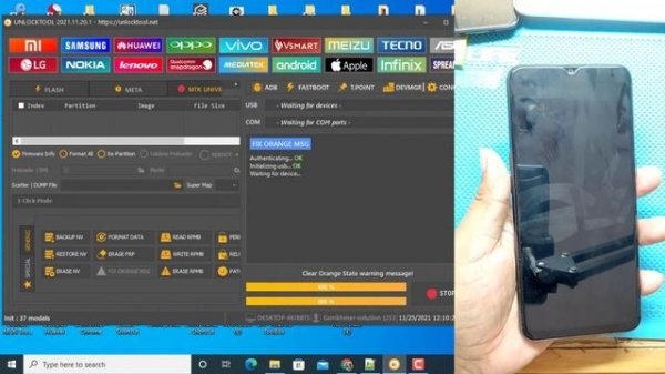 Unlocktool Fix Orange Stat Messages after unlock bootloader