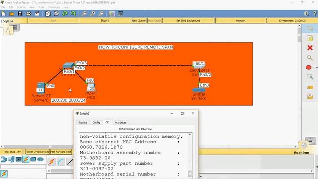 HOW TO CONFIGURE REMOTE SPAN смотреть онлайн