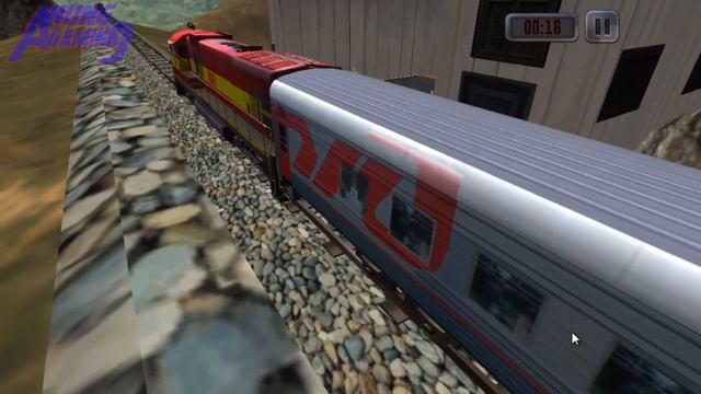 Train Simulator 3D - 2 (Level 7-8) (Android Game) смотреть онлайн