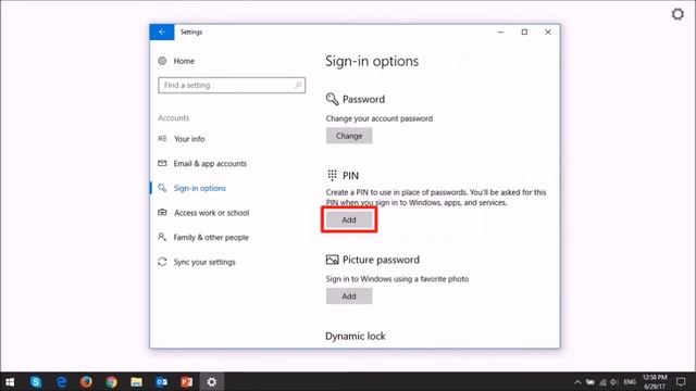 How to Set Up Login PIN in Windows 10 смотреть онлайн