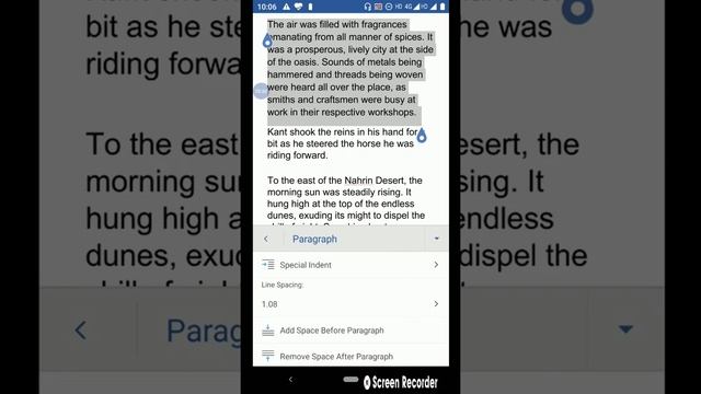 Paragraph Formatting in Word Android app смотреть онлайн