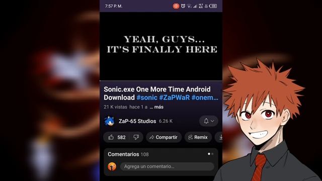 Como Tener El Sonic.exe OMT En Android