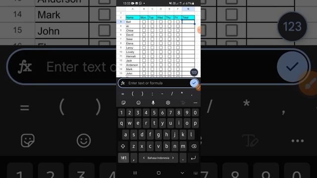 How to Make Attendance Sheet in Google Sheets | Android Mobile Phone смотреть онлайн