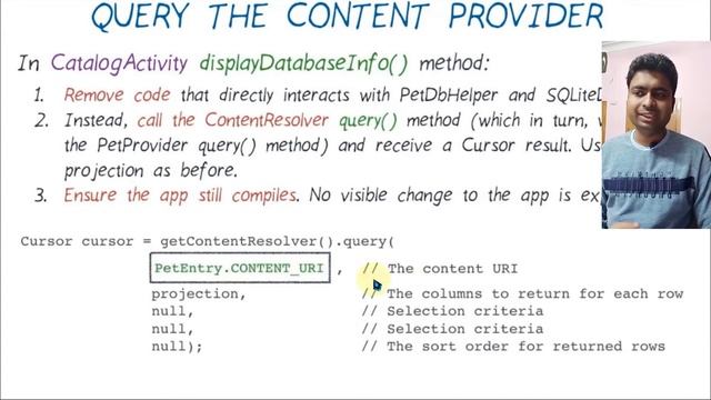 Class 255 - Catalog Activity Query Method | Android App Development Complete Course In Hindi смотреть онлайн