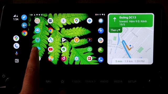 Android Auto 9.0 With Coolwalk Interface Watch Youtube , Map & Mirror Phone Screen смотреть онлайн