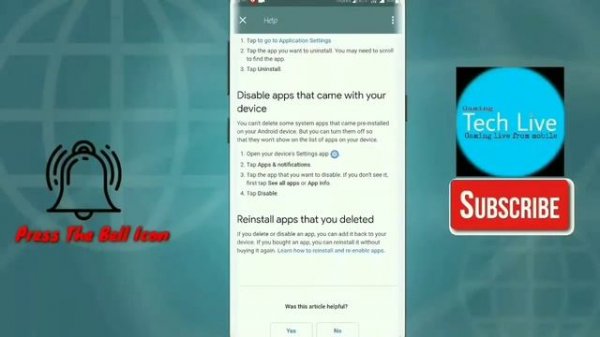 Disable System APP without Root // Uninstall System app // Any Android Device