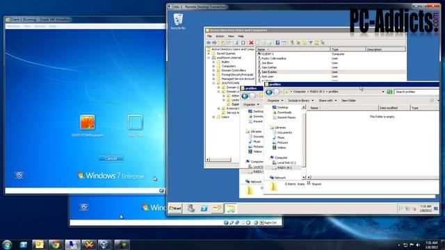 Server Basics (12) | Roaming Profiles - Windows 7 смотреть онлайн