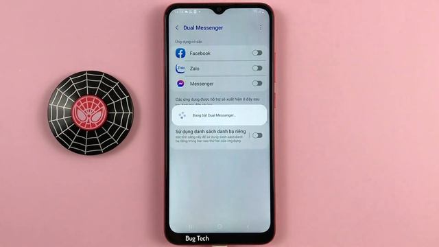 Dual Messenger, nhân bản ứng dụng trên Samsung A03 Android 13 смотреть онлайн