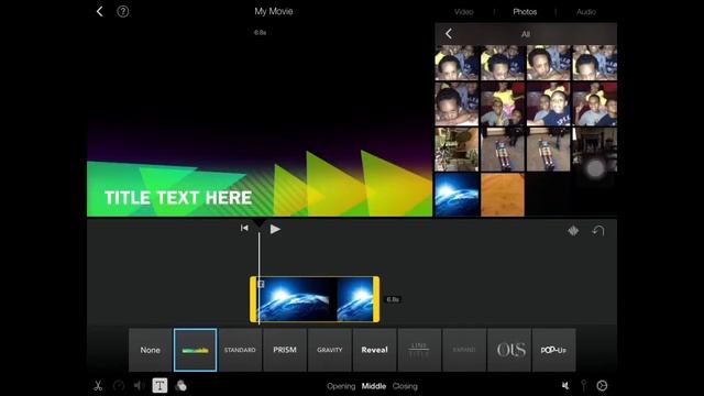 How To Make An Intro On iMovie For iPad/iPhone смотреть онлайн