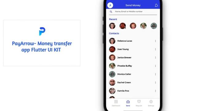 PayArrow- Money transfer app Flutter UI KIT смотреть онлайн