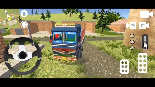 Offroad Indian Truck Simulator 2020 - Ashok Leyland Truck Offroading - Gameplay 133 - Truck GamePla смотреть онлайн