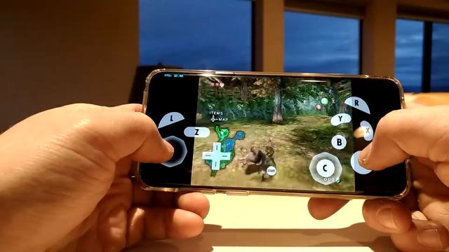 Dolphin emulator (GameCube) on Galaxy s9+ and Bluetooth controller смотреть онлайн