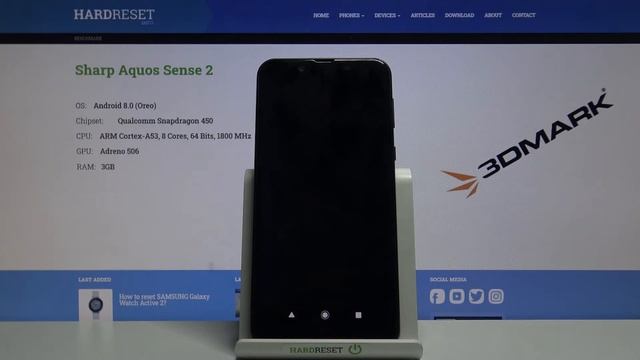 Sharp Aquos Sense2 Performance Test - Benchmark By 3DMark смотреть онлайн