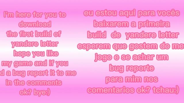 yandere letter download (android)yansim fan game смотреть онлайн