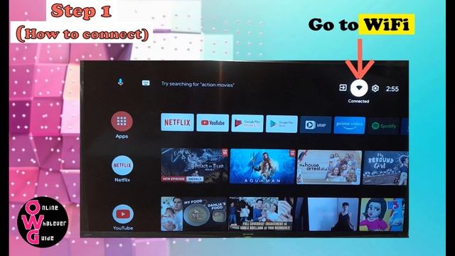 How to connect Android TV to WiFi | Connect and Disconnect Guide смотреть онлайн
