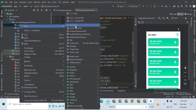 #7 | Offline Quiz App in Android Studio | Android Quiz App in Android Studio смотреть онлайн