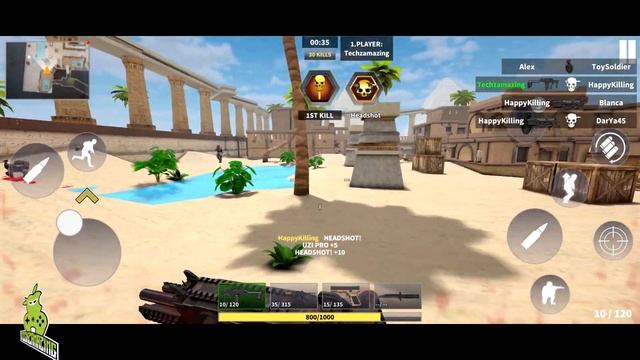 Hazmob FPS Gameplay (Android, iOS) смотреть онлайн