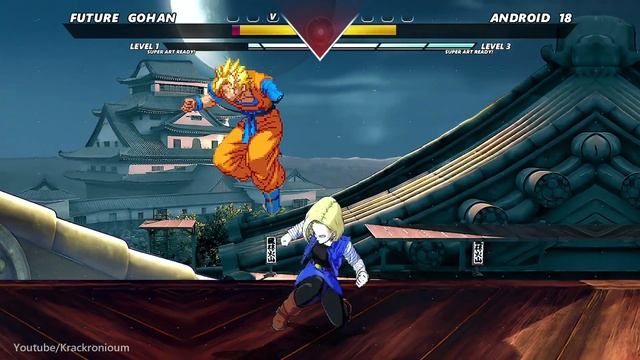 FUTURE GOHAN vs ANDROID 18 - Amazing SHOCKING Exciting Fight! смотреть онлайн