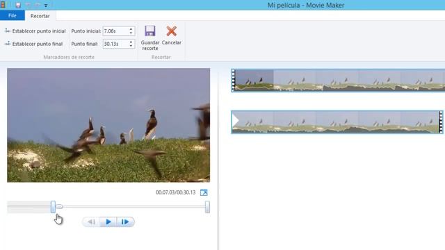 Cómo cortar un vídeo en Windows Movie Maker смотреть онлайн