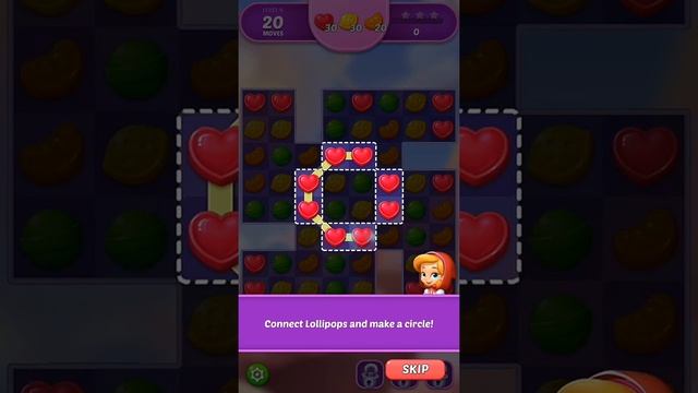 Lollipop | link & match | game fruit candy смотреть онлайн