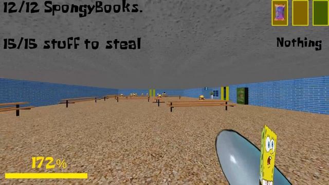 Spongebob's Basics V1.2.7 (REMASTERED) Robbery mode - Baldi's Basics Mod смотреть онлайн
