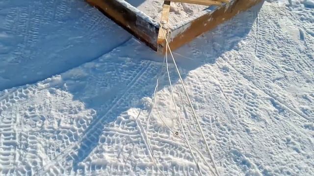 Чистка дороги от снега, моя конструкция смотреть онлайн