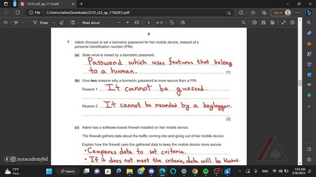 O Level Computer Science 2210 Paper 1 | May/June 2022 | PAPER 11 | 2210/11/M/J/22 смотреть онлайн