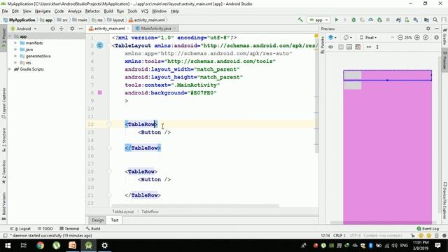 android tutorial in pashto #36 table layout-1 смотреть онлайн